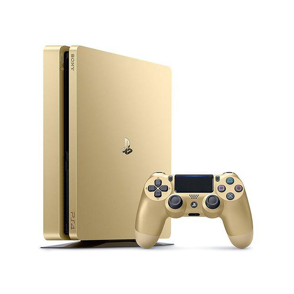 Console Playstation 4 Slim Sony 1TB Gold Edition - Sony - Passaros Games